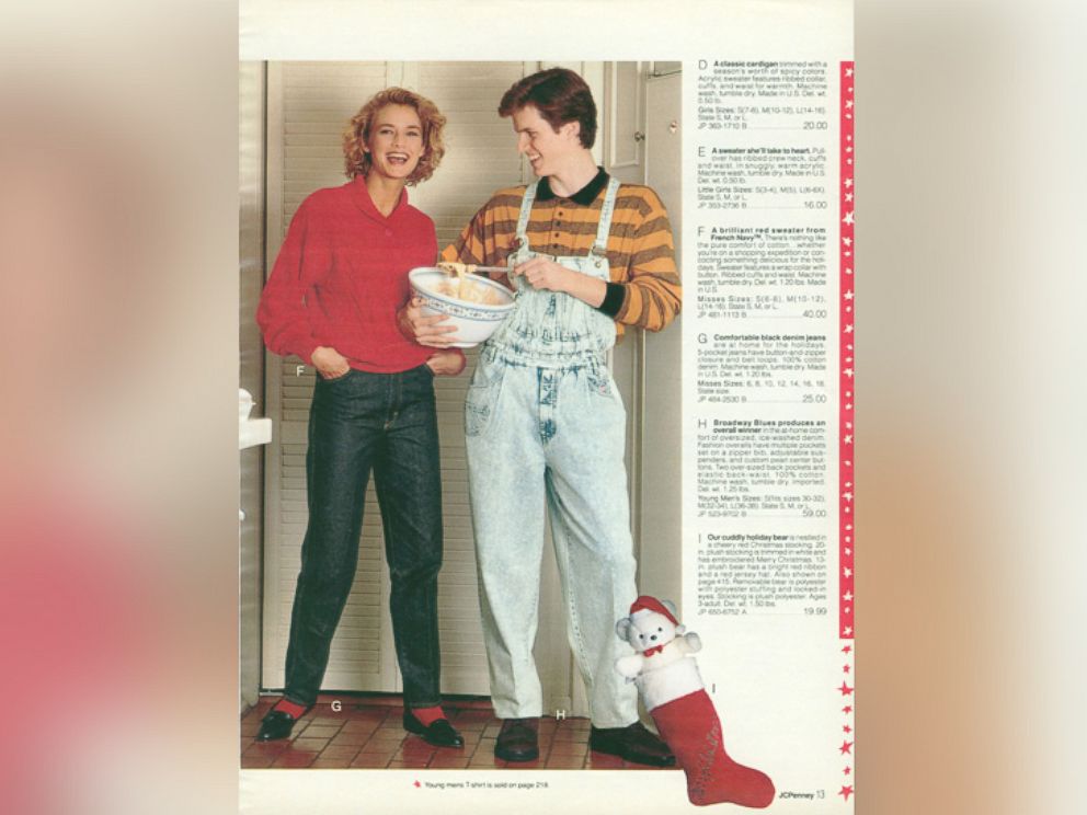 PHOTO: JCPenney's 1990 Christmas catalog is pictured. 