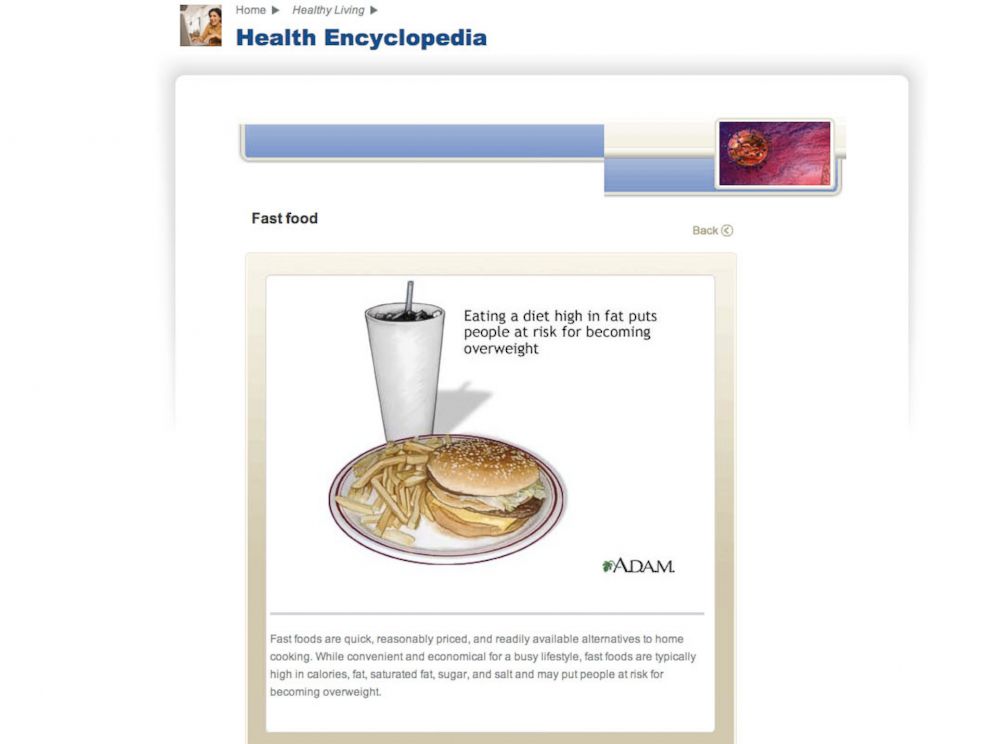 PHOTO: This screengrab from the McResource Line emphasizes healthy eating amongst McDonalds employees.