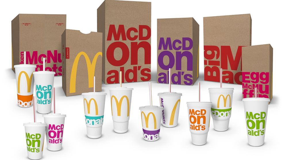 PHOTO: McDonald's announced on Jan. 7, 2016 that new packaging will roll out to over 36,000 restaurants throughout the year.