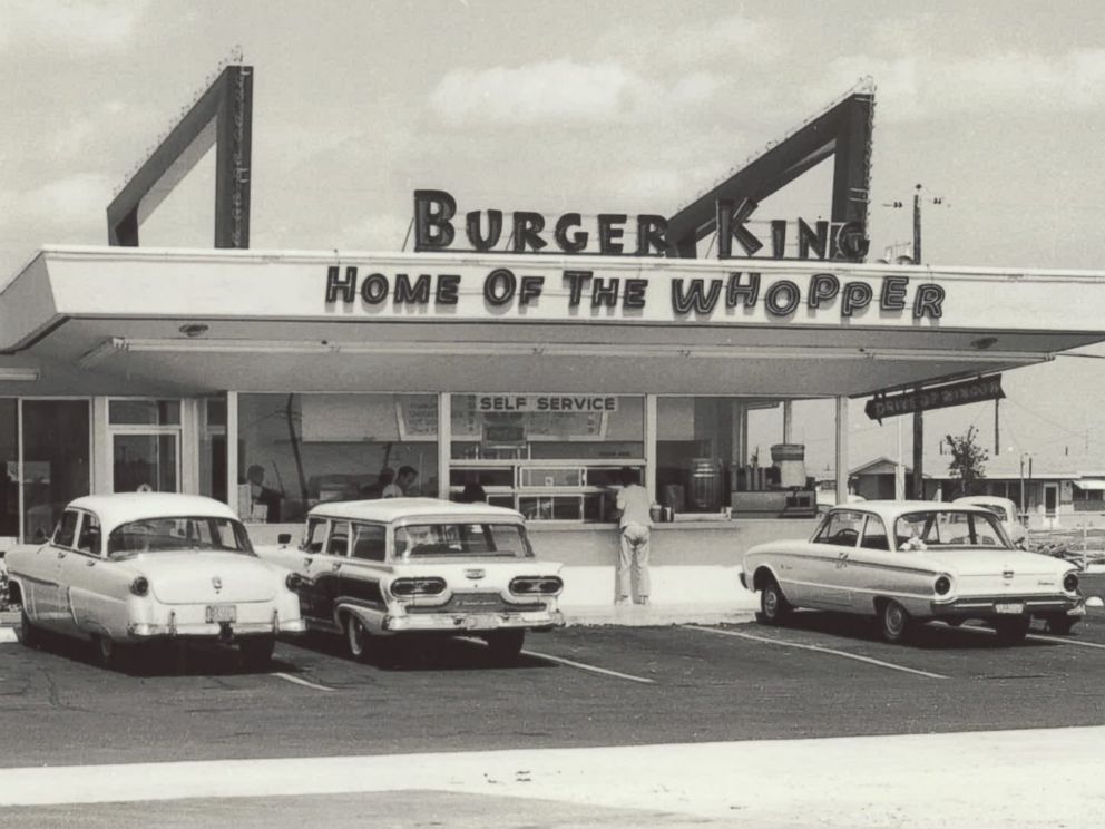 PHOTO: A burger King restaurant in Miami is seen in this 1954 file photo. 
