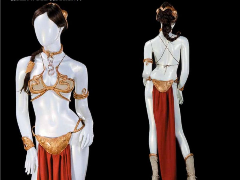 adjektiv Rodet Monarch Princess Leia 'Star Wars' Gold Bikini Could Fetch $120K - ABC News