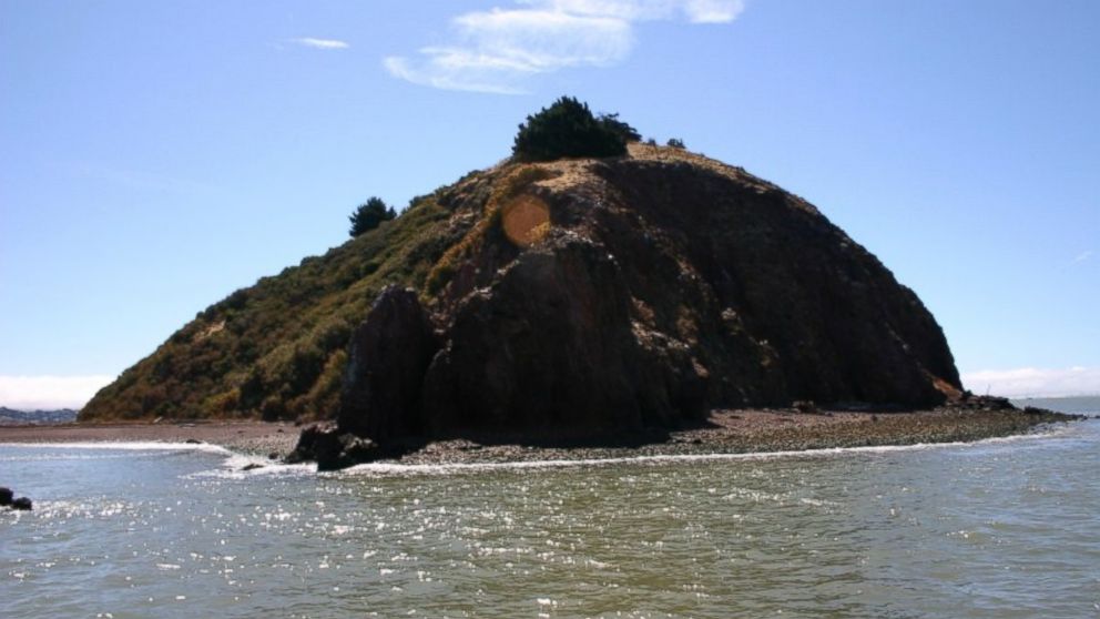 PHOTO: The shores of Red Rock Island are shown. 