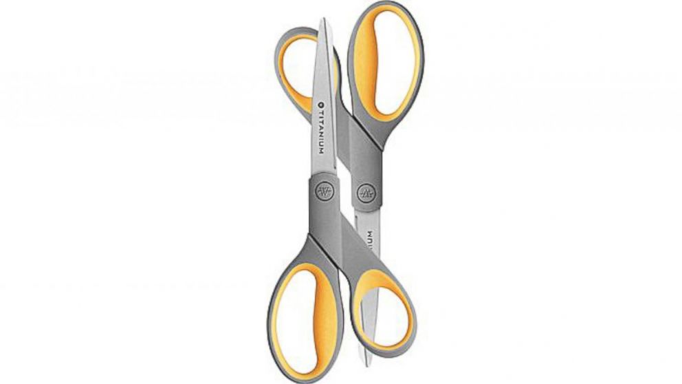 PHOTO: Westcott® 8" Titanium-Bonded Scissors, Straight-Handle, 2/Pack