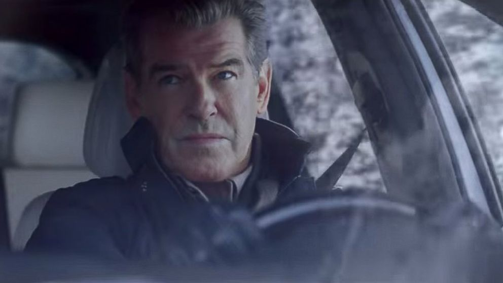 PHOTO: Pierce Brosnan appears in an ad for Kia for the 2015 Super Bowl. 