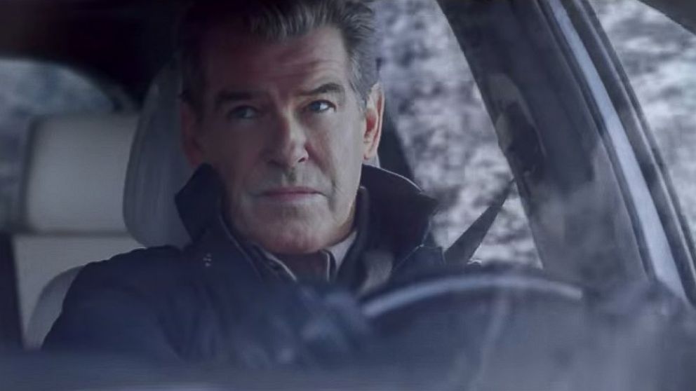 PHOTO: Pierce Brosnan appears in an ad for Kia for the 2015 Super Bowl. 