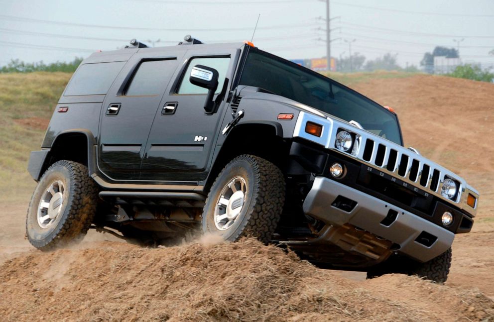 PHOTO: A Hummer H2 sport utility vehicle is driven on a test track during a General Motors 2008 model year display at the GM Collection Event, Sept. 5, 2007, in Nashville.