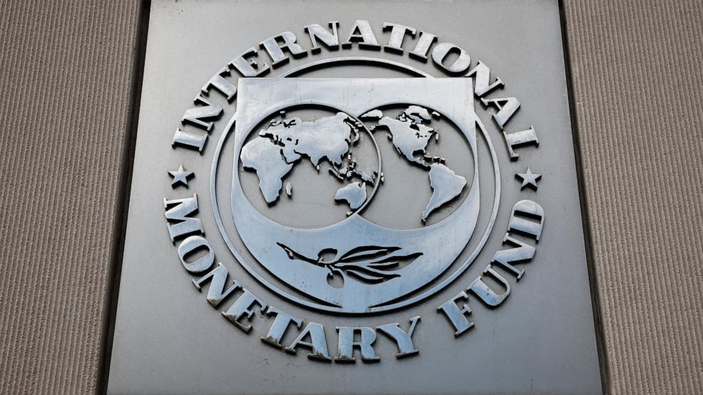 PHOTO: A view of the International Monetary Fund (IMF) logo at its headquarters in Washington, D.C., November 24, 2024.