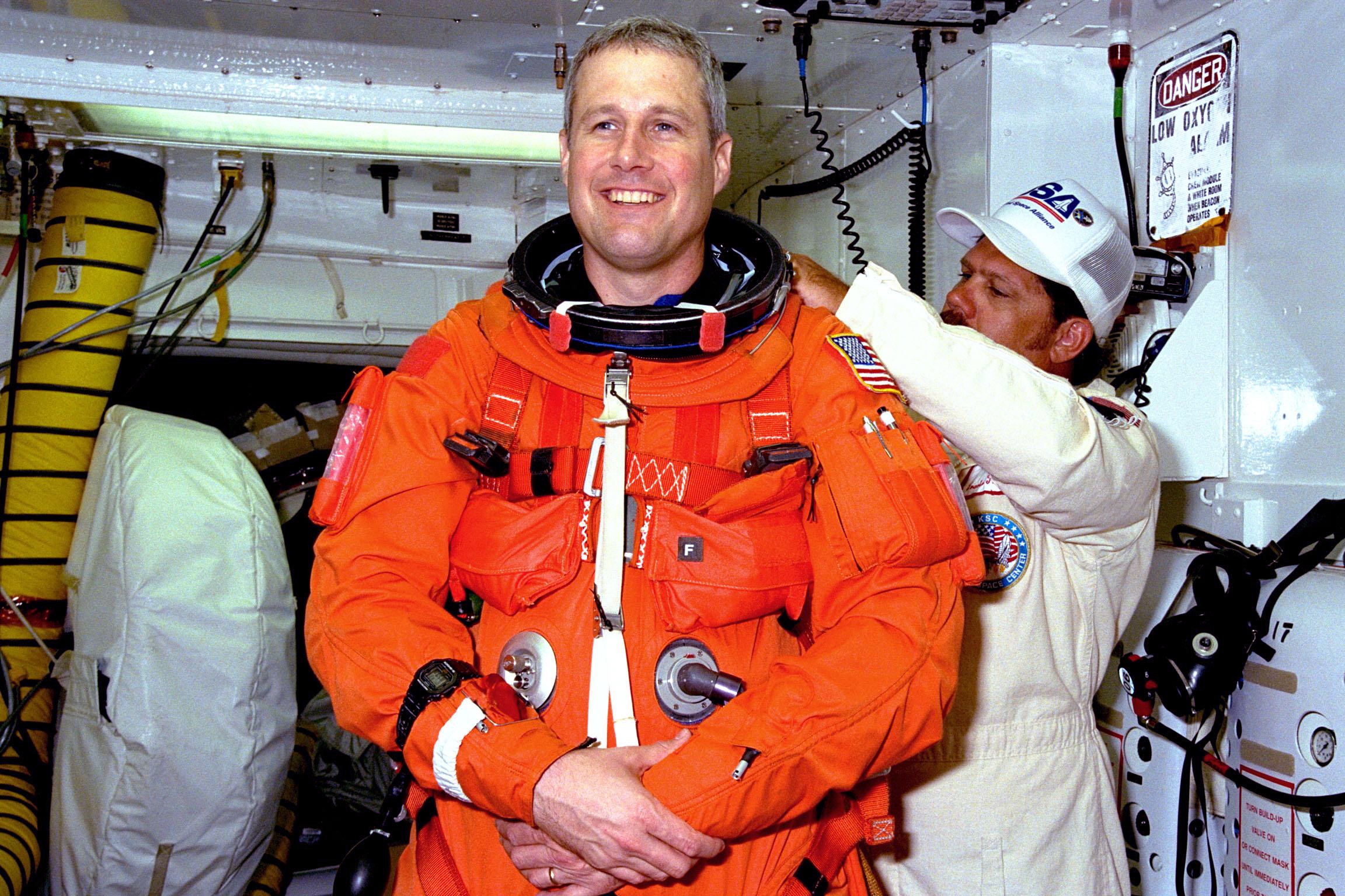 PHOTO: Astronaut Jay Buckey served as a Payload Specialist on a 16-day Spacelab flight in 1998.