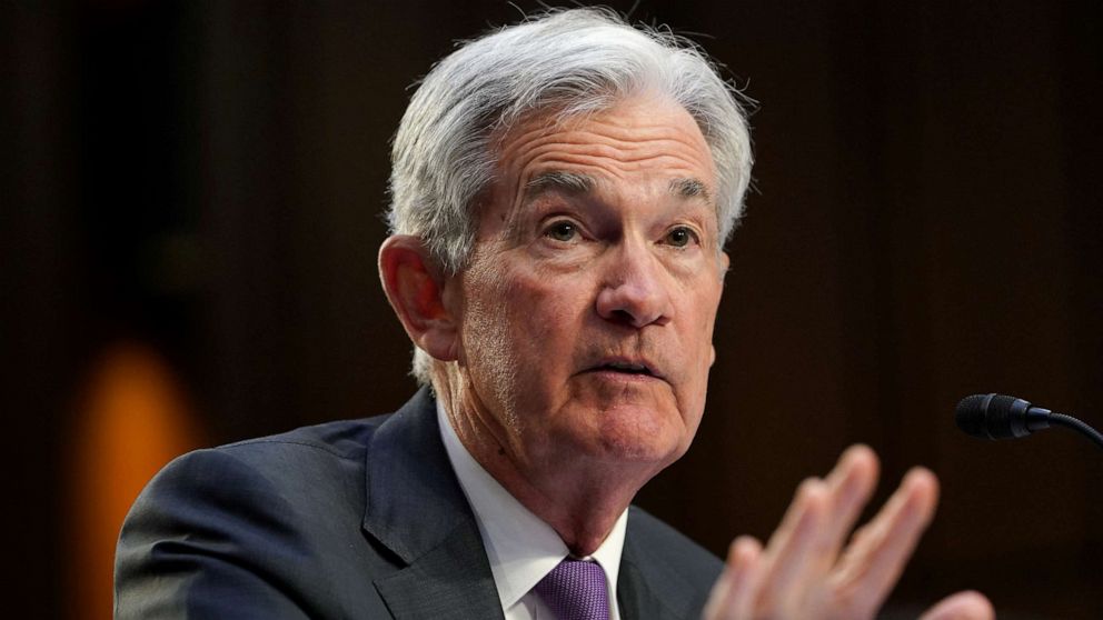 Jerome Powell said the central bank is expecting "ongoing increases" in its benchmark interest rate as inflation remains far above the Federal Reserve’s 2% target. 