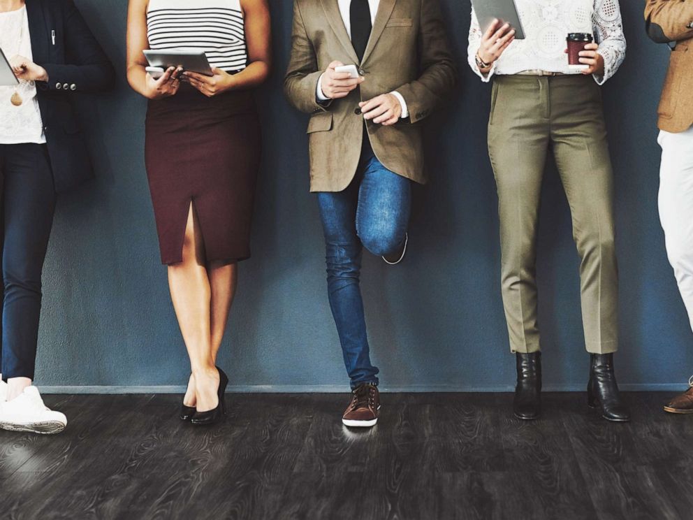 PHOTO: Business people are seen in this undated stock image.