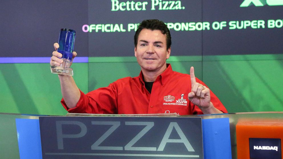 PHOTO: In this file photo, John H. Schnatter, Founder, Chairman & CEO of Papa John's International, Inc. rings the NASDAQ Opening Bell at NASDAQ MarketSite, Jan. 31, 2014, in New York City.