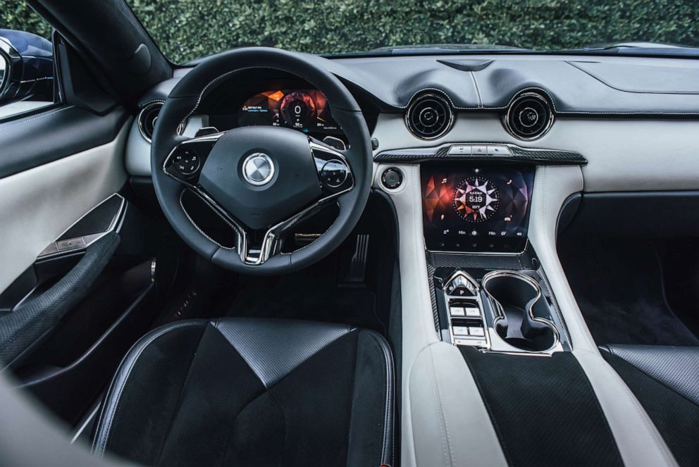 PHOTO: The interior of the newly designed Revero GT.