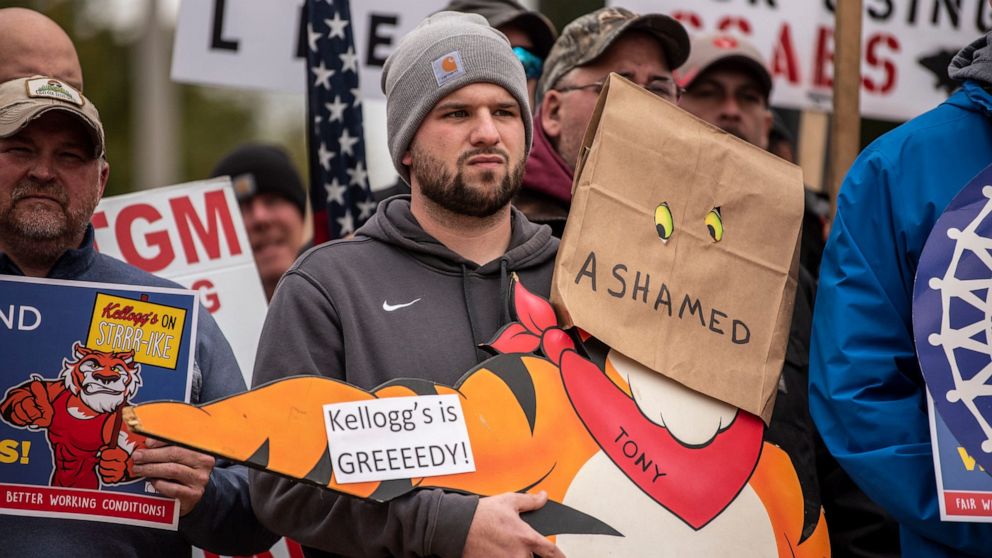 Kellogg restarts talks with workers as strike enters seventh week