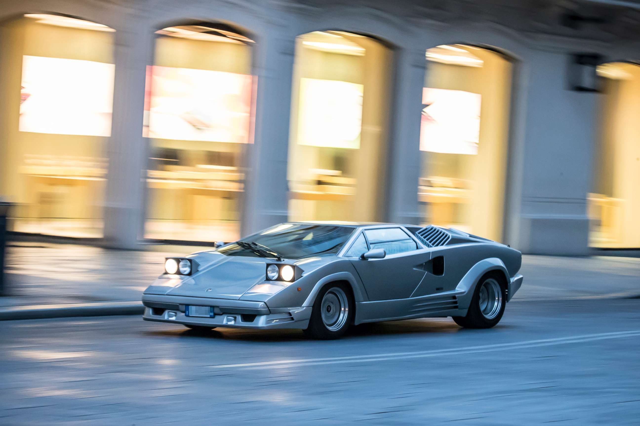 PHOTO: The Lamborghini Countach 25th anniversary edition was produced in 1988 and 1989.