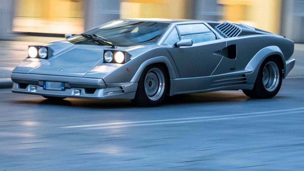 PHOTO: The Lamborghini Countach 25th anniversary edition was produced in 1988 and 1989.