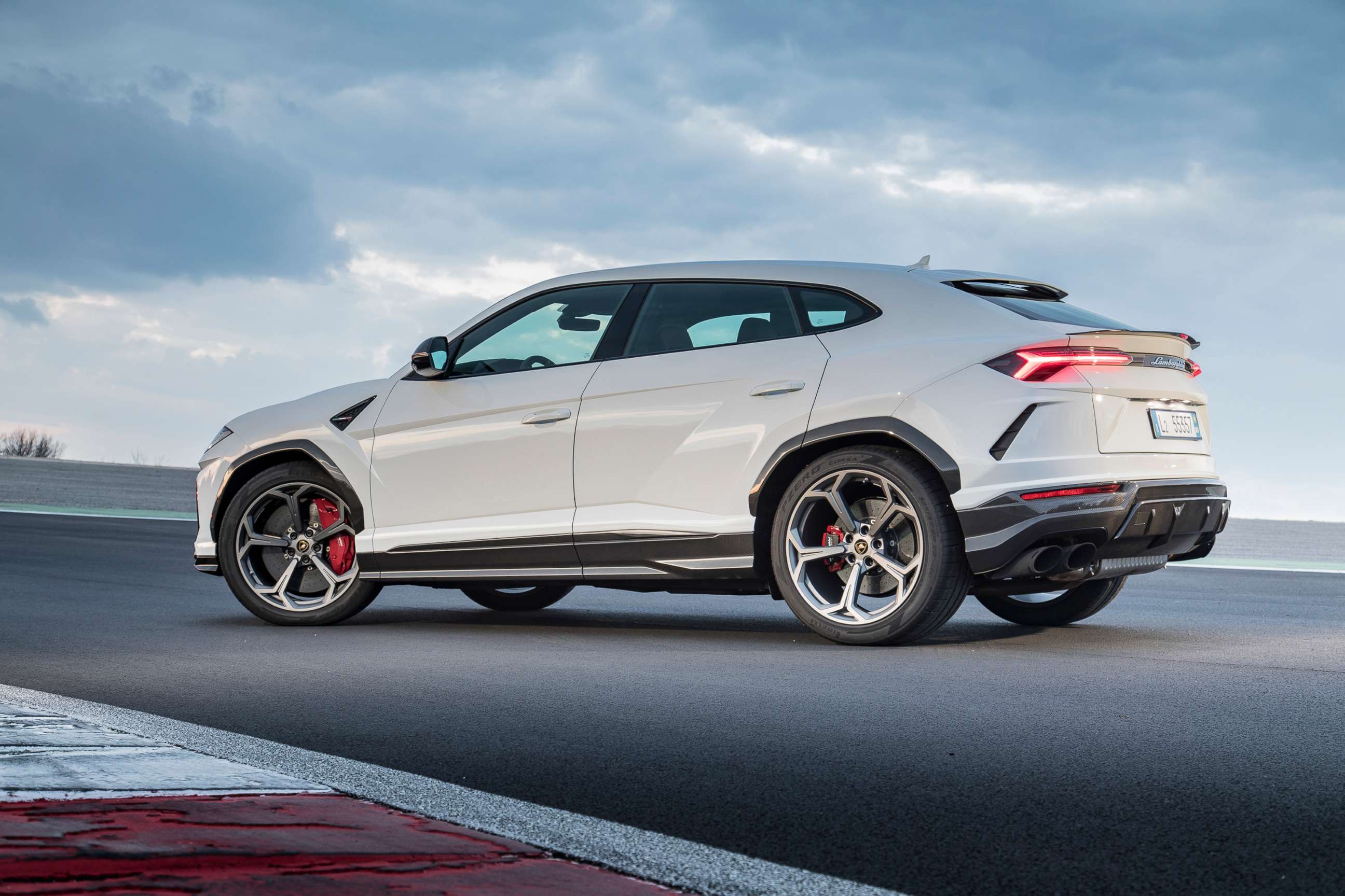 PHOTO: The Urus, Lamborghini's only SUV, features a 4.0-liter V8 twin-turbo engine that makes 650 horsepower.