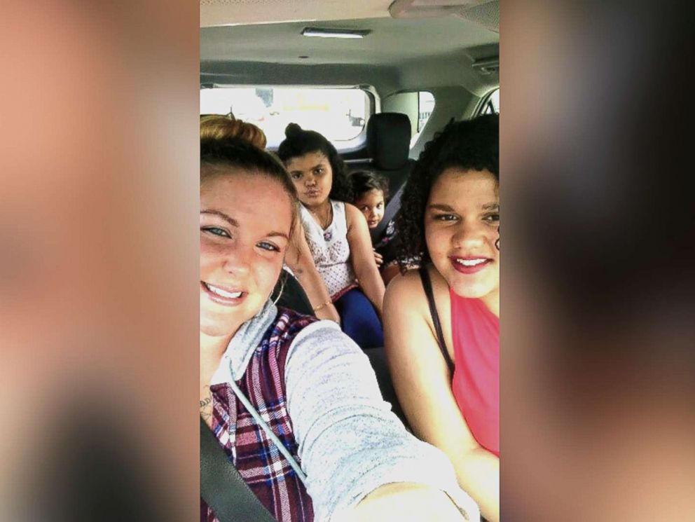 PHOTO: Florida resident Tiffany Hatfield won $10,000 in the North Carolina Education Lottery while evacuating her home due to Hurricane Irma.