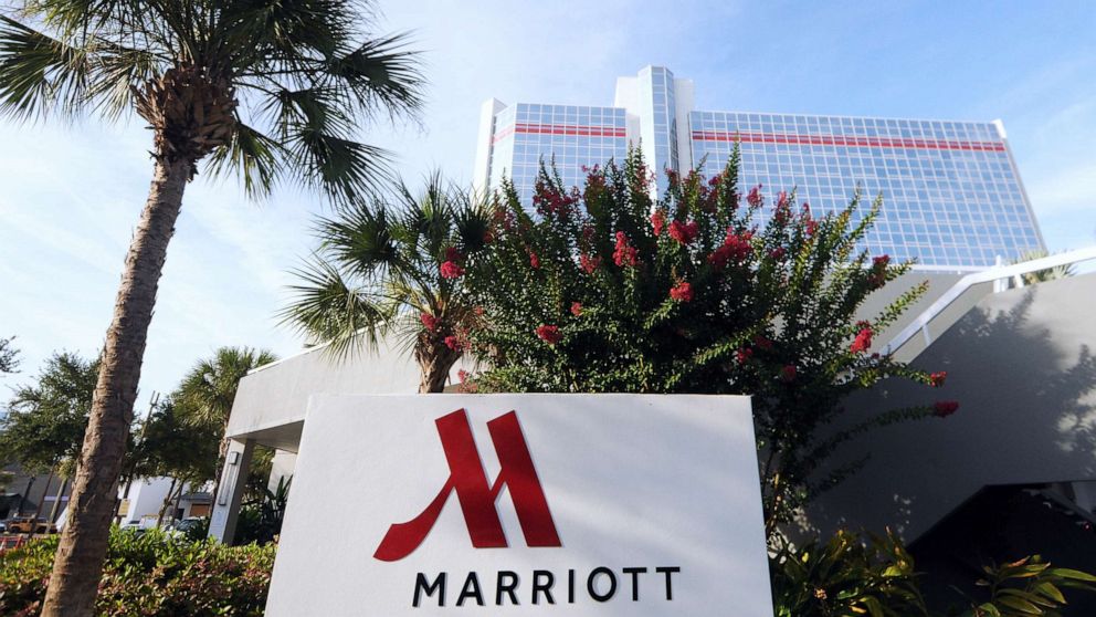 PHOTO: The Marriott hotel in downtown Orlando, Florida, July 10, 2019.