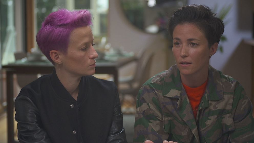 PHOTO: U.S. women's soccer star Megan Rapinoe and her sister Rachel founded Mendi, a THC-free line of CBD products designed with pro athletes in mind. 