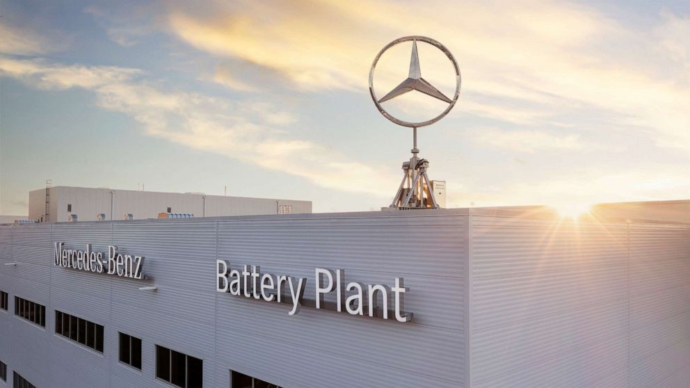PHOTO: Mercedes-Benz EV battery plant in Bibb County, Ala., on March 15, 2022.