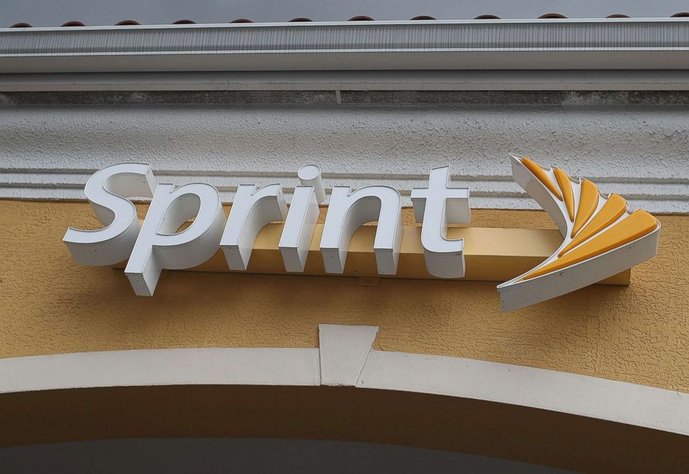 PHOTO: A Sprint store sign is seen, Aug. 1, 2017, in Miami. 