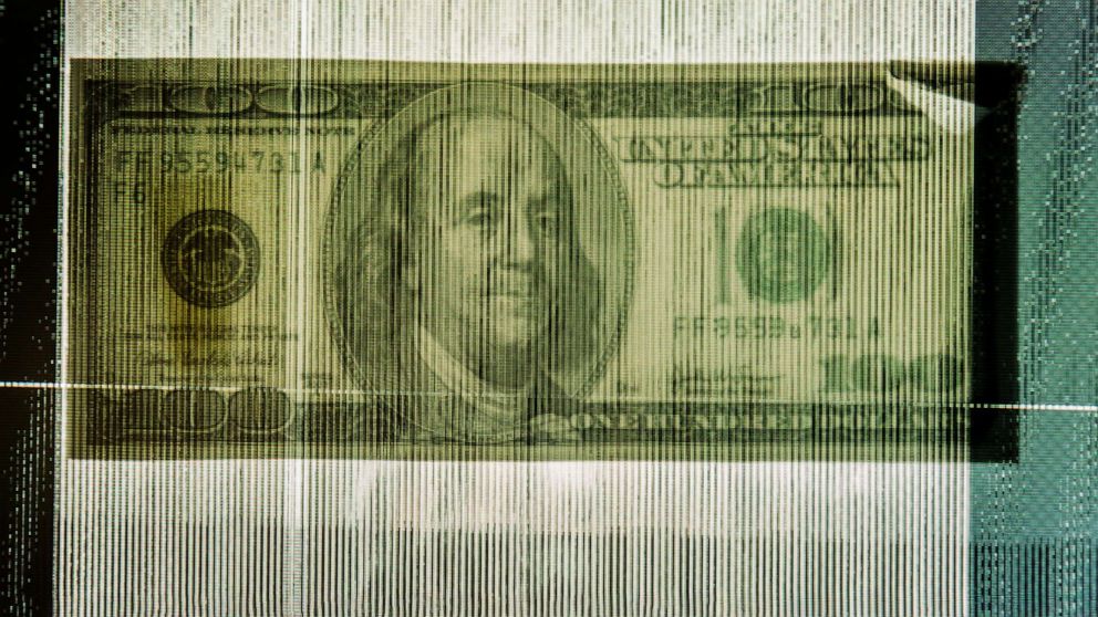 PHOTO: An illustration of digital money.