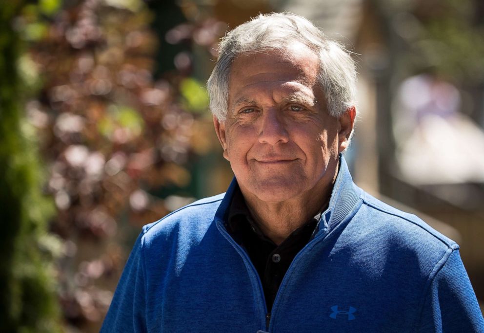 PHOTO: Leslie 'Les' Moonves, president and chief executive officer of CBS Corporation, attends the third day of the annual Allen & Company Sun Valley Conference, July 13, 2017, in Sun Valley, Idaho.