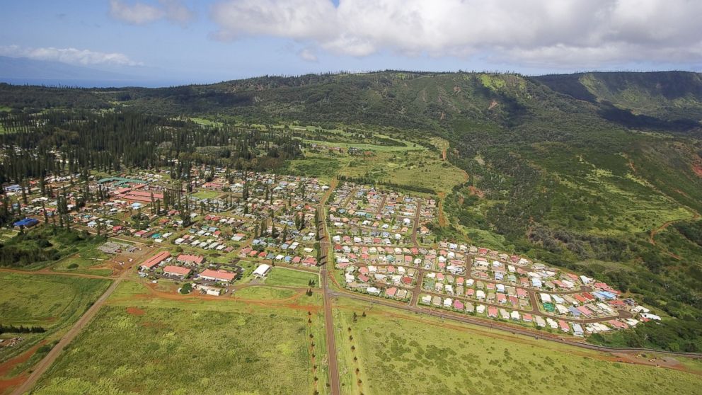 PHOTO: An aerial view of Lanai City, Hawaii, is seen in this undated file photo. 