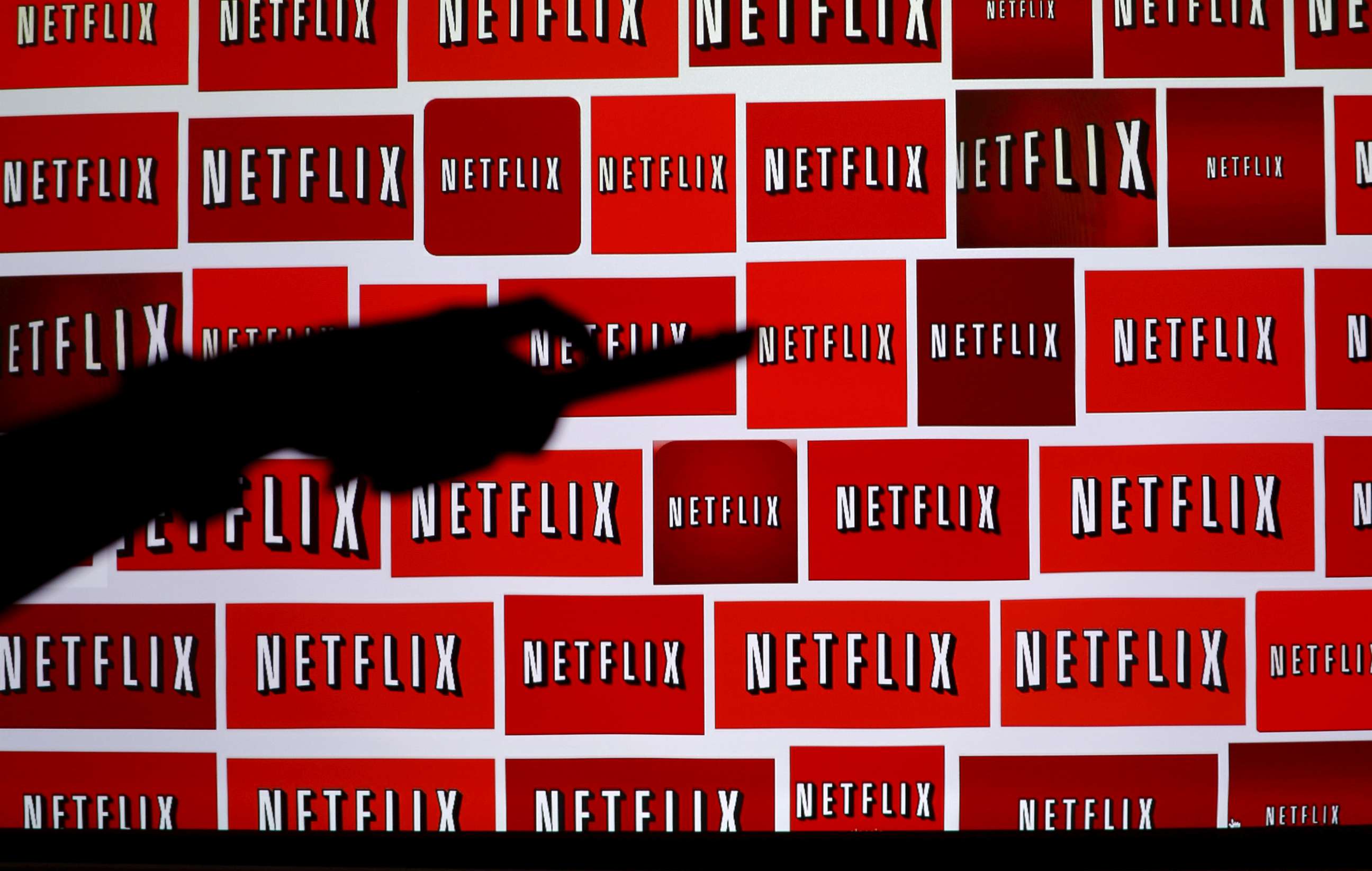 PHOTO: The Netflix logo is shown in this illustration photograph.