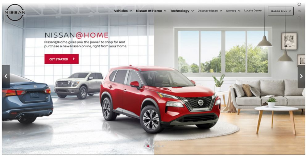 PHOTO: Nissan is launching Nissan@Home, a complete online shopping program for customers who do not want to travel to a Nissan dealership.