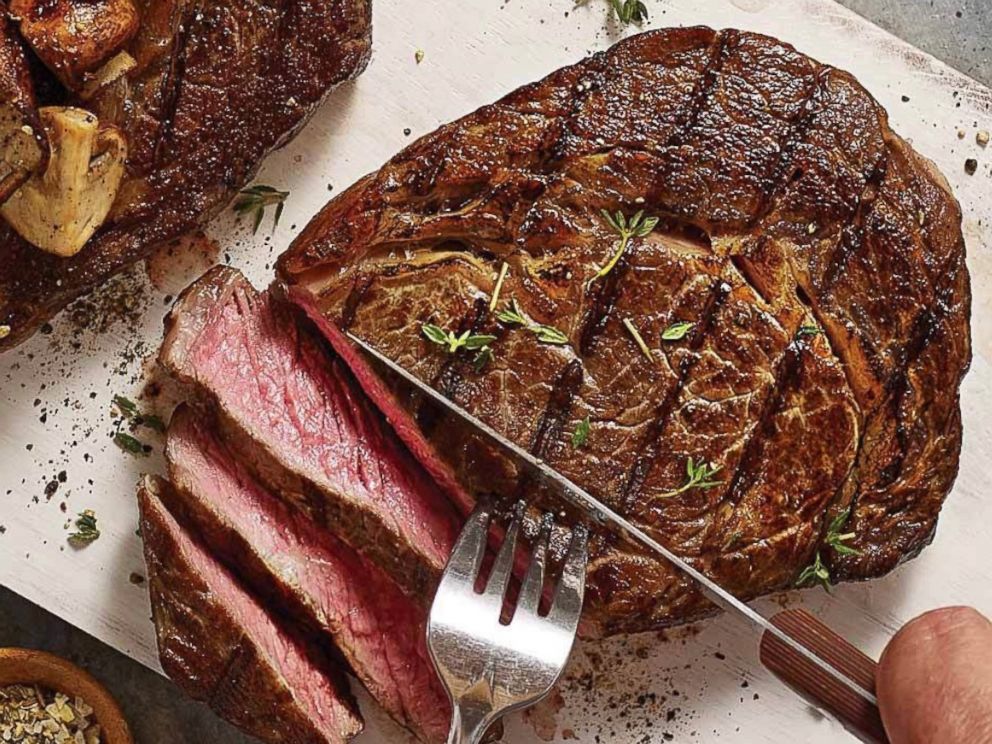 PHOTO: Omaha Steaks products are pictured here.