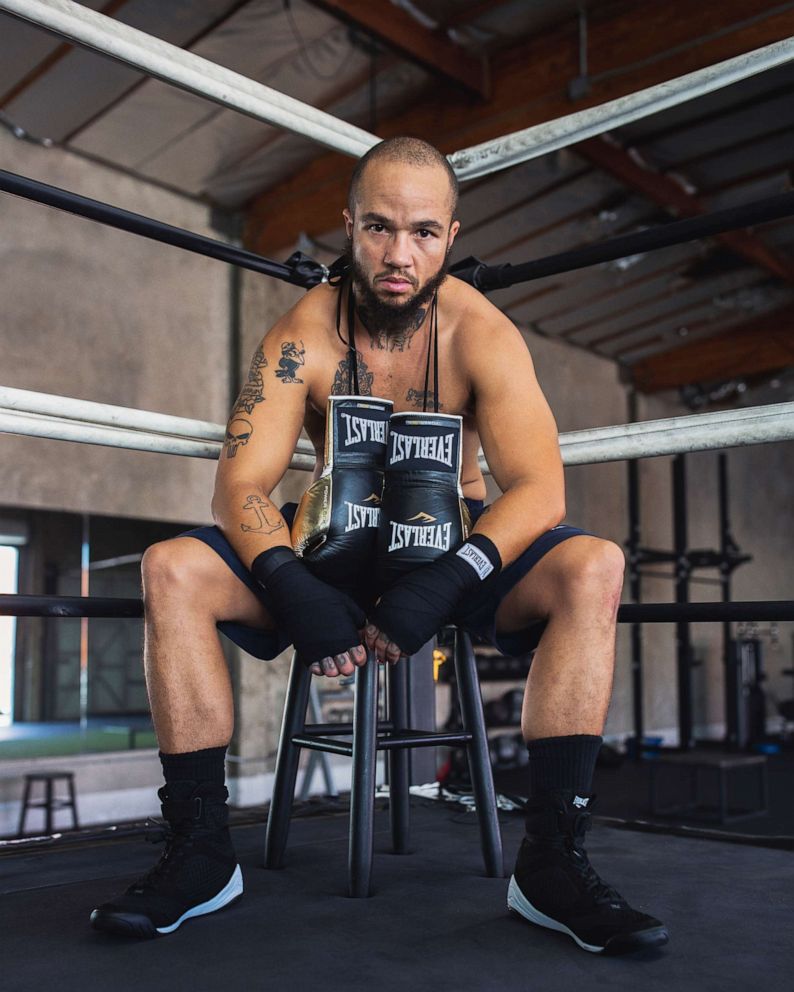 PHOTO: Patricio Manuel, seen here for Everlast, is the first trans-boxer to be the face of the brand.