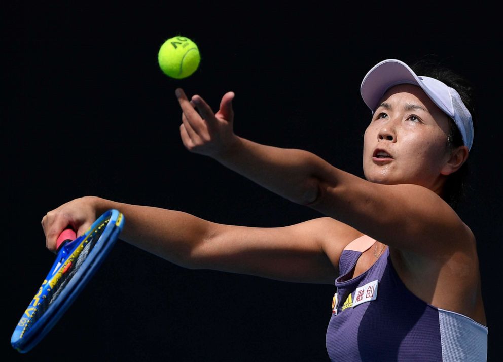 stof Dum replika Timeline of Chinese tennis star Peng Shuai's #MeToo reckoning for Beijing -  ABC News