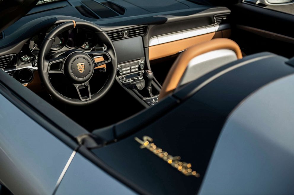 PHOTO: The 911 Speedster is powered by a 4.0-liter naturally aspirated flat six engine that's connected to a six-speed manual gearbox.