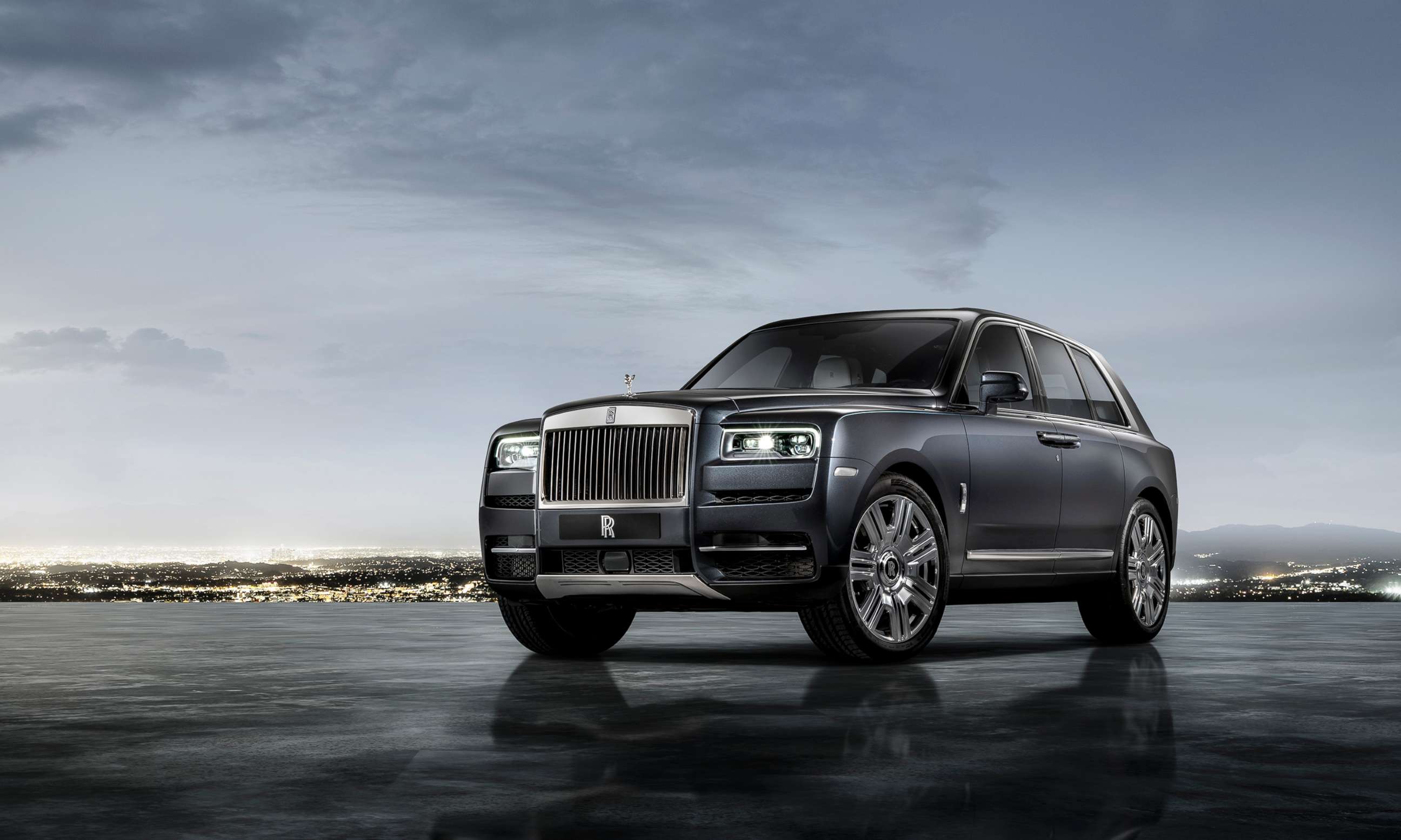PHOTO: The Rolls-Royce Cullinan is being marketed as a "super-luxury" SUV.