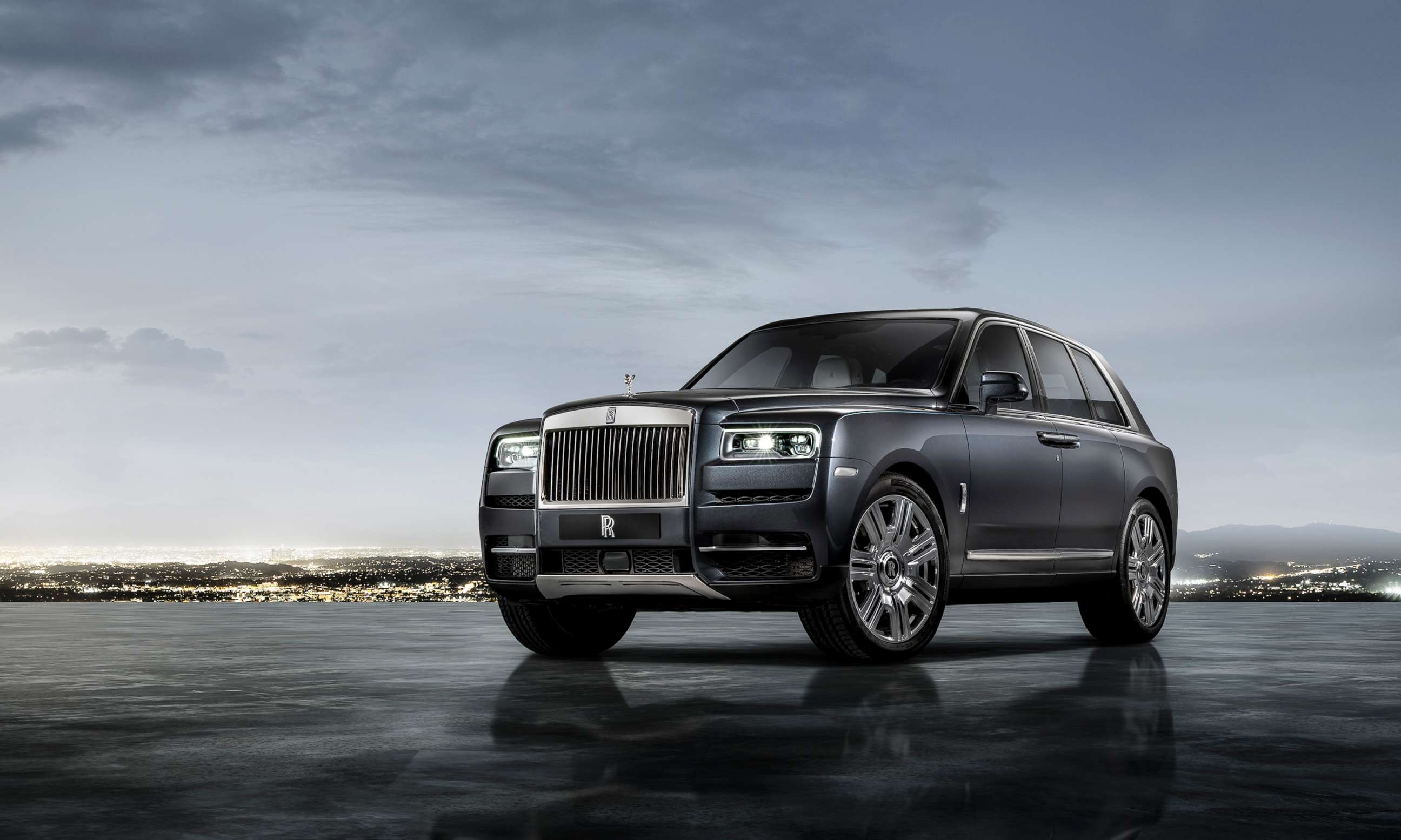 Rolls-Royce Teases Images for Its First-Ever SUV