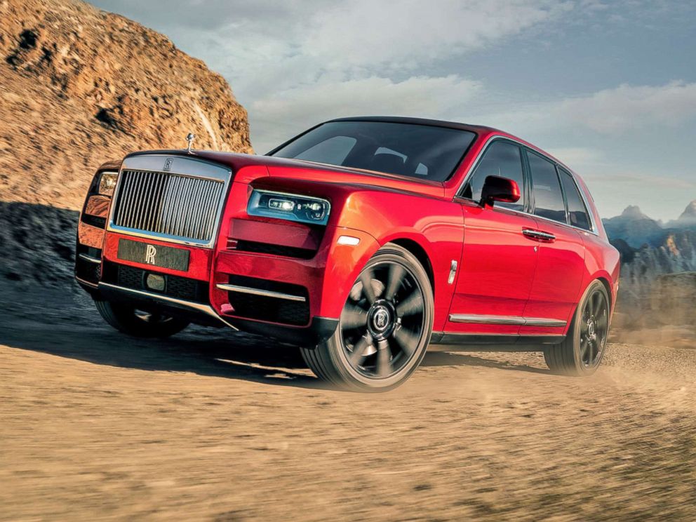 PHOTO: The Rolls-Royce Cullinan SUV is pictured in an undated handout image.