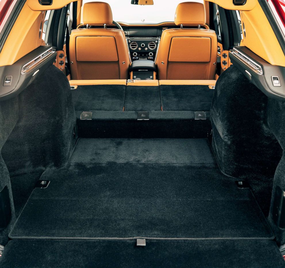 PHOTO: The interior of the Rolls-Royce Cullinan SUV is pictured in an undated handout image.