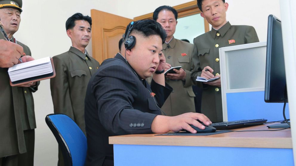 PHOTO: North Korean leader Kim Jong Un gives field guidance to the machine plant managed by Ho Chol Yong in this undated photo released by North Korea's Korean Central News Agency (KCNA) in Pyongyang, May 27, 2014. 