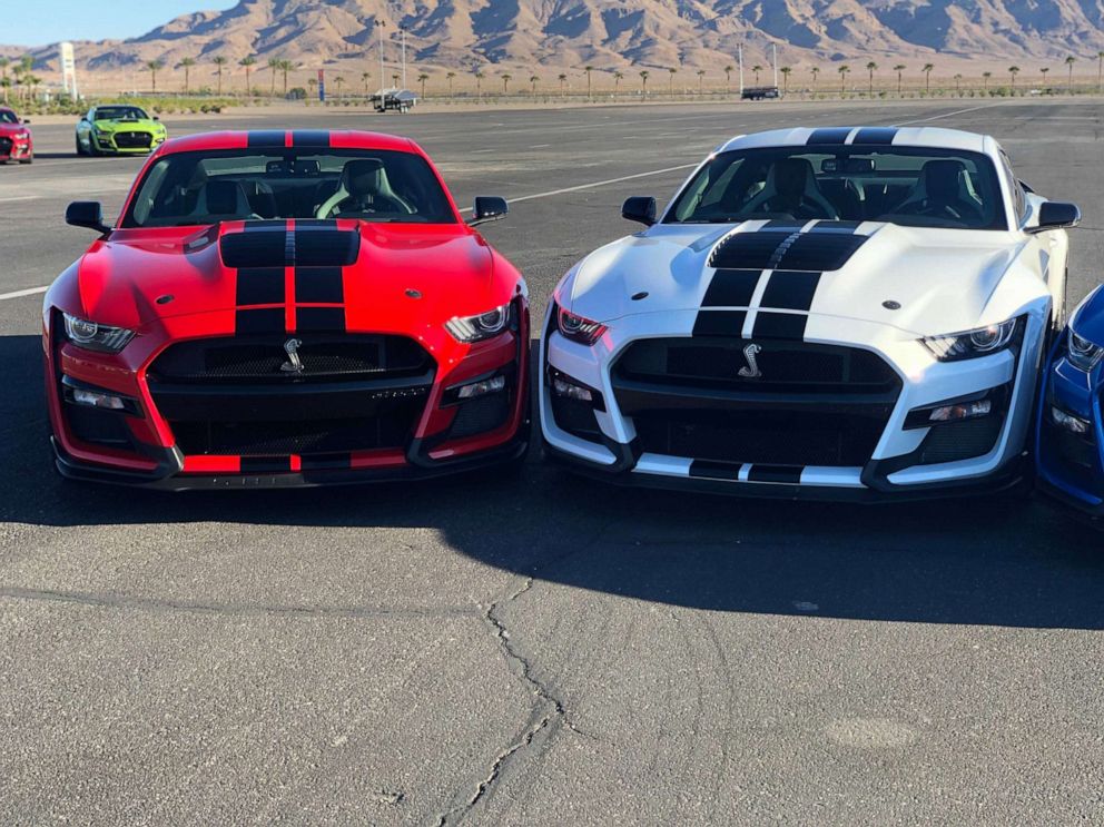 PHOTO: The Ford Mustang Shelby GT500 boasts 760 horses from its supercharged 5.2-liter V8 engine.