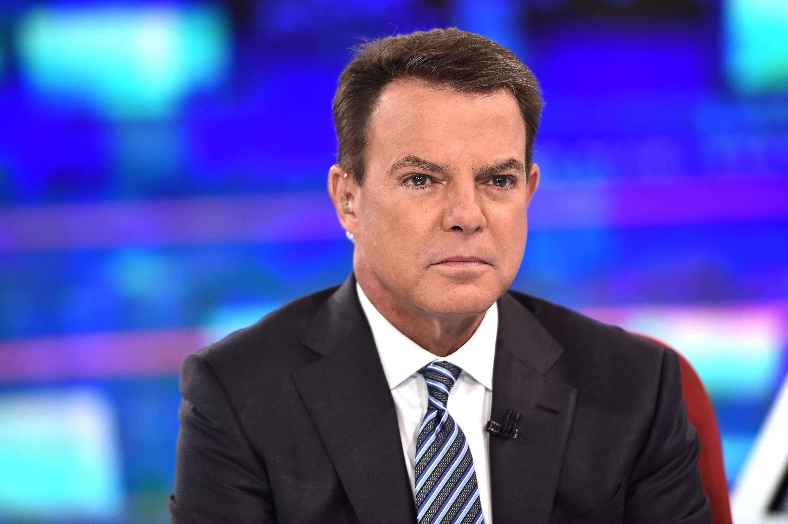 PHOTO: In this Sept. 17, 2019, file photo, Shepard Smith is shown on the set of "Shepard Smith Reporting" at Fox News Channel Studios in New York.