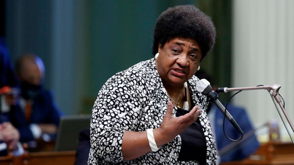 PHOTO: Assemblywoman Shirley Weber at the Capitol in Sacramento, Calif., June 10, 2020.