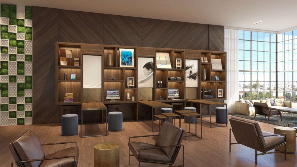 PHOTO: Hilton is catering to business travelers with its new Signia Hilton brand, by focusing on wellness, signature dining, and modern decor.