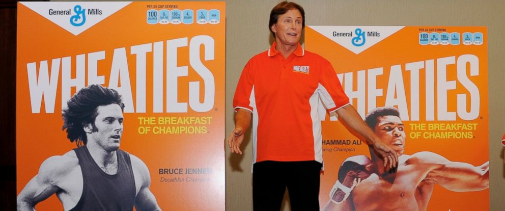 PHOTO: Bruce Jenner appears at an event to unveil three retro Wheaties boxes at the Westin Bonaventure in Los Angeles on Feb. 15, 2012.