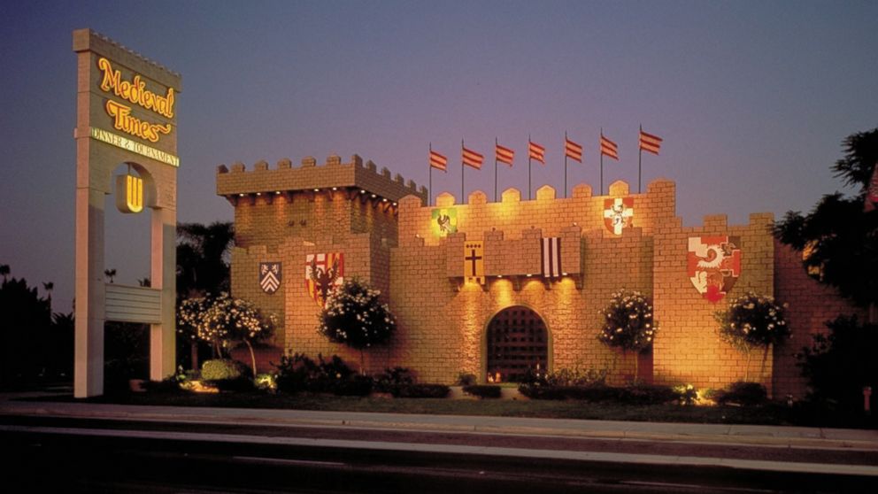 Medieval Times outside of Los Angeles.