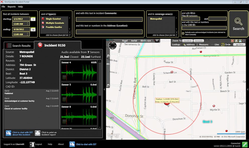 PHOTO: A graphic from Shotspotter is pictured here.