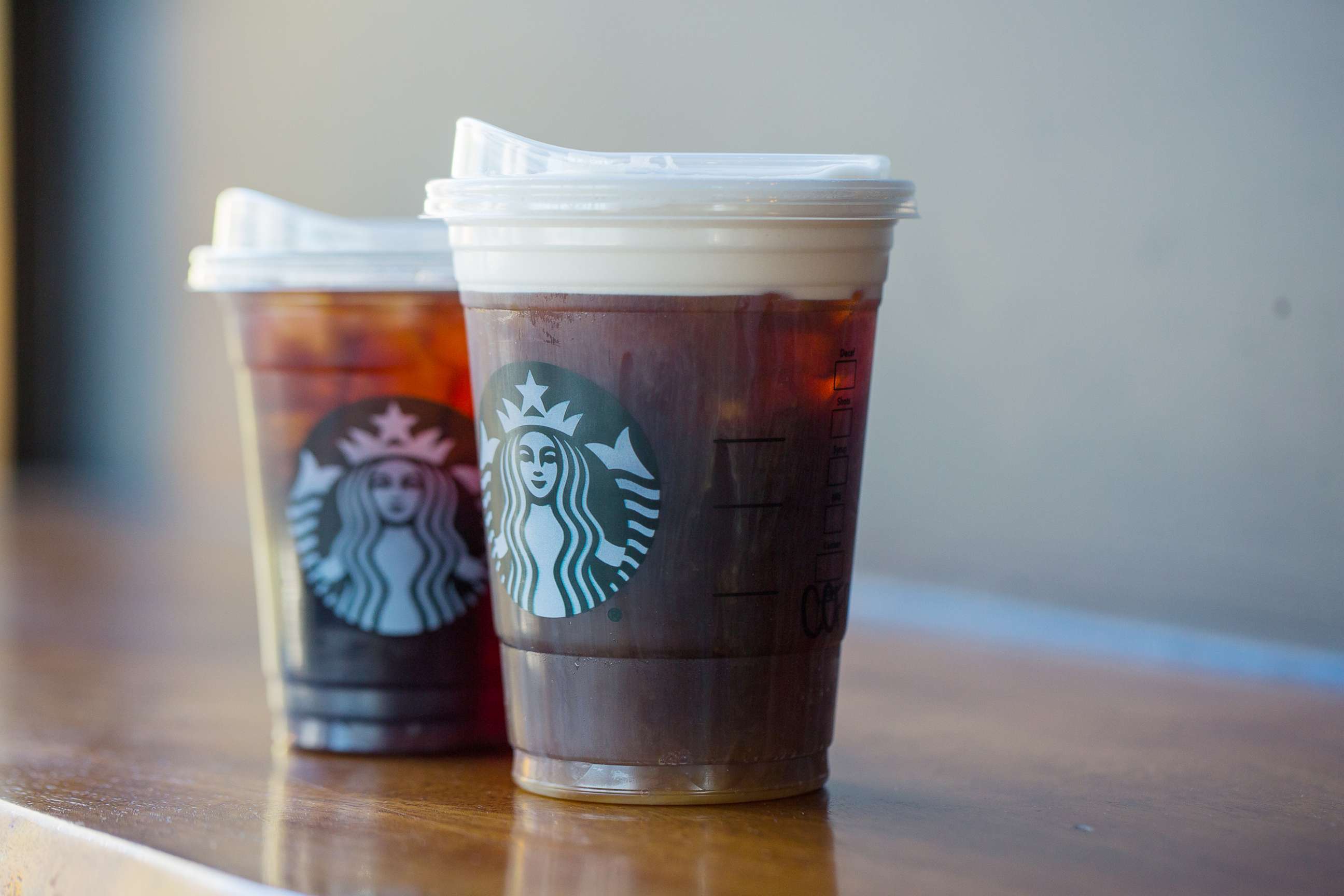 PHOTO: Starbucks will eliminate single-use plastic straws by making a strawless lid or alternative-material straw options available globally.