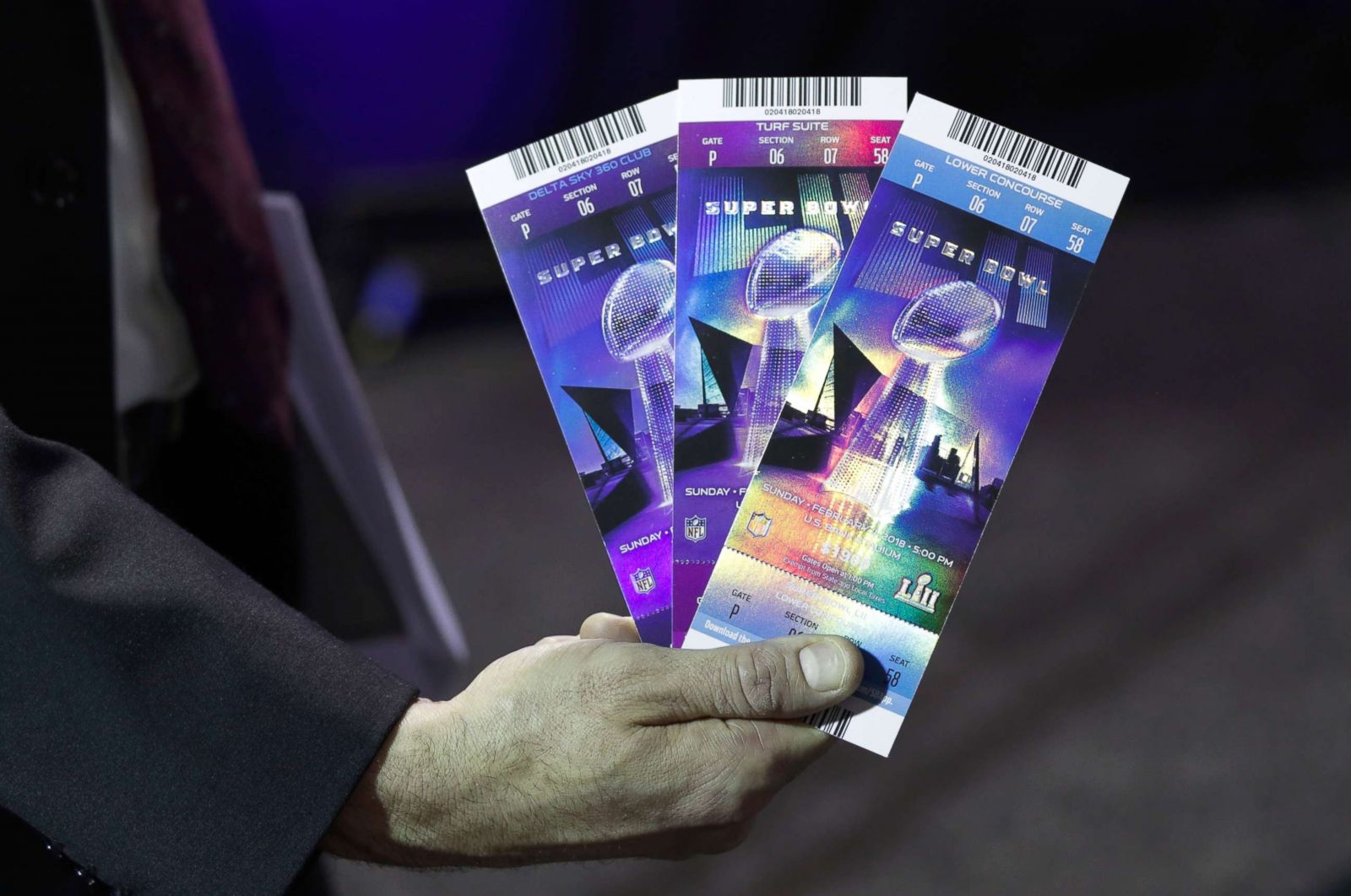 Super Bowl An evolution of tickets in photos Photos ABC News
