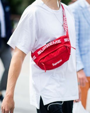 supreme over the shoulder fanny pack