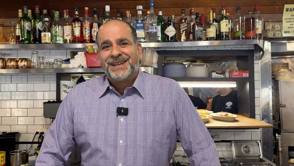PHOTO: Theodore Karounos has been the owner of Square Diner, in New York City's Tribeca neighborhood, since 2001. The business has been in his family since 1970.